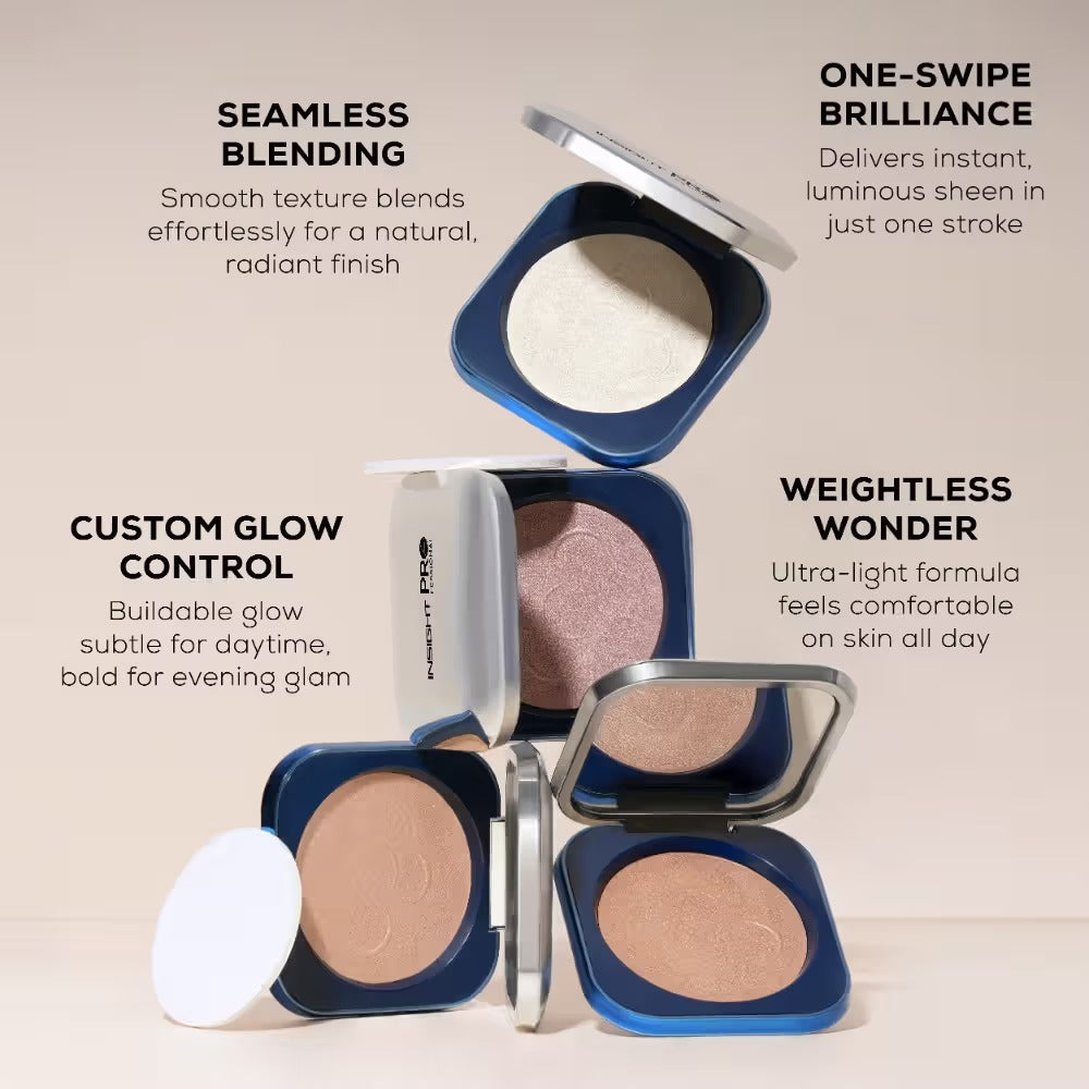 Insight Pro Lumishift Highlighter in No Chill 04 for a Luminous Makeup Finish – 10g
