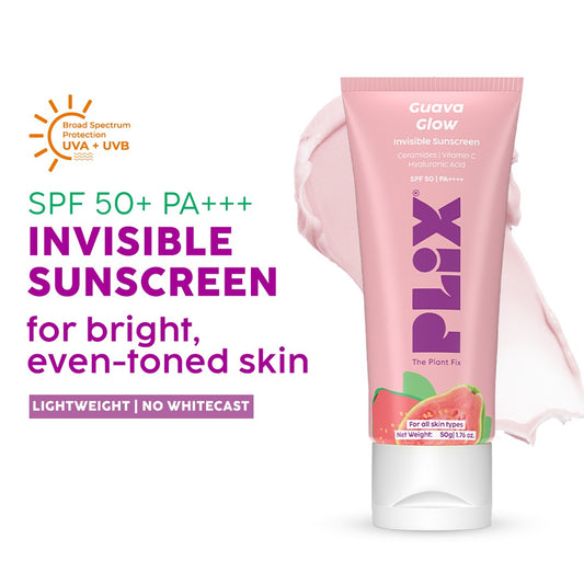 Plix Guava Glow Invisible Sunscreen