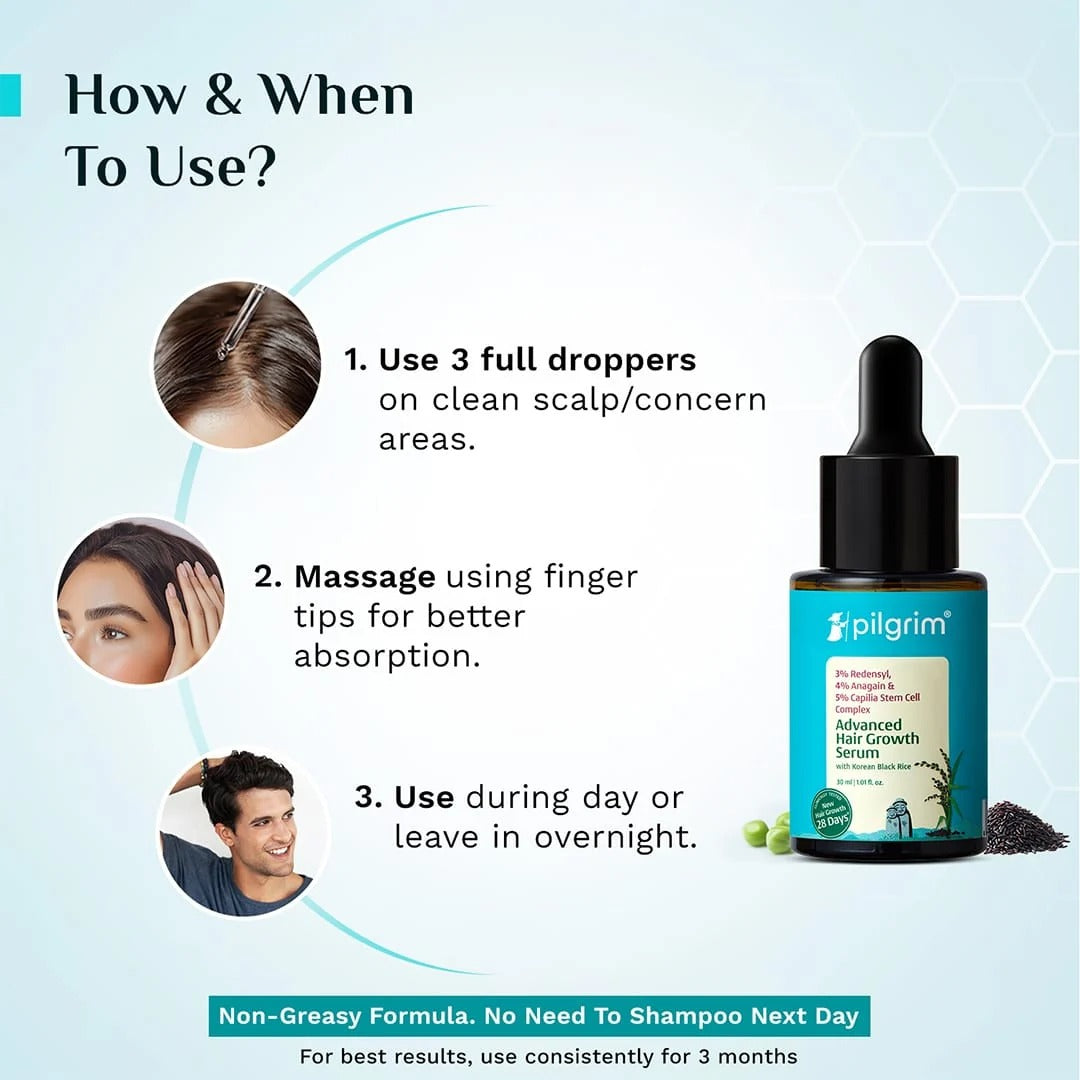 Pilgrim Advanced Hair Growth Serum