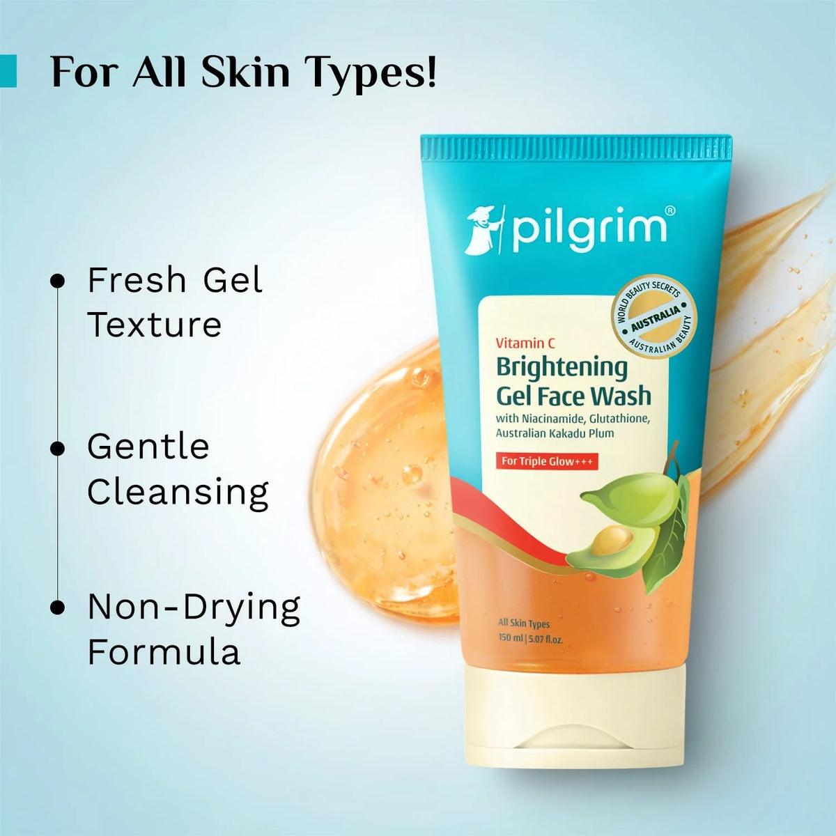 Pilgrim Vitamin C Gel Face Wash