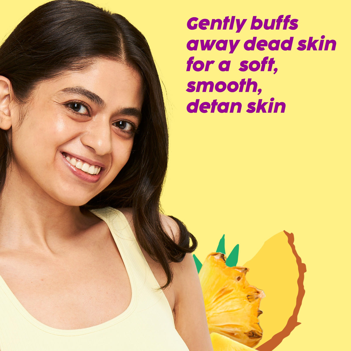 Plix Pineapple Smooth Skin Juicy Body Wash – 236ml