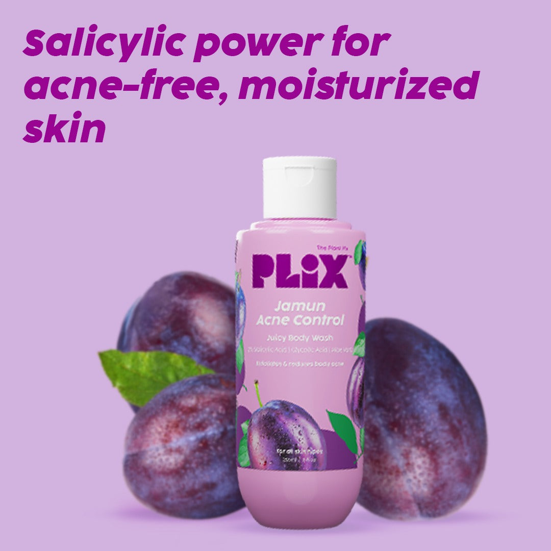 Plix Jamun 2% Salicylic Acid Body Wash – 236ml