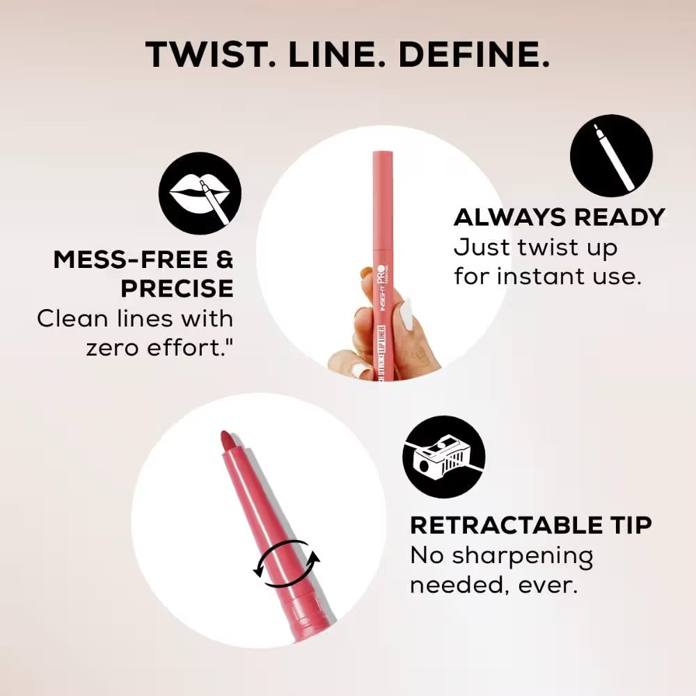 Insight Professional Rich Stroke Lip Liner - Rose Reverie