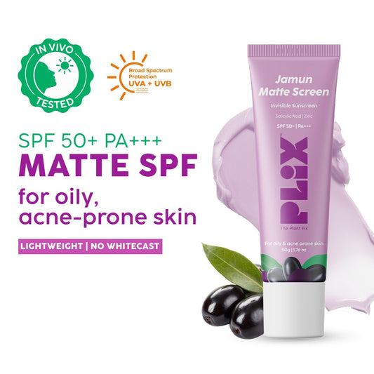 Plix Jamun Mattifying Sunscreen SPF 50+ PA+++