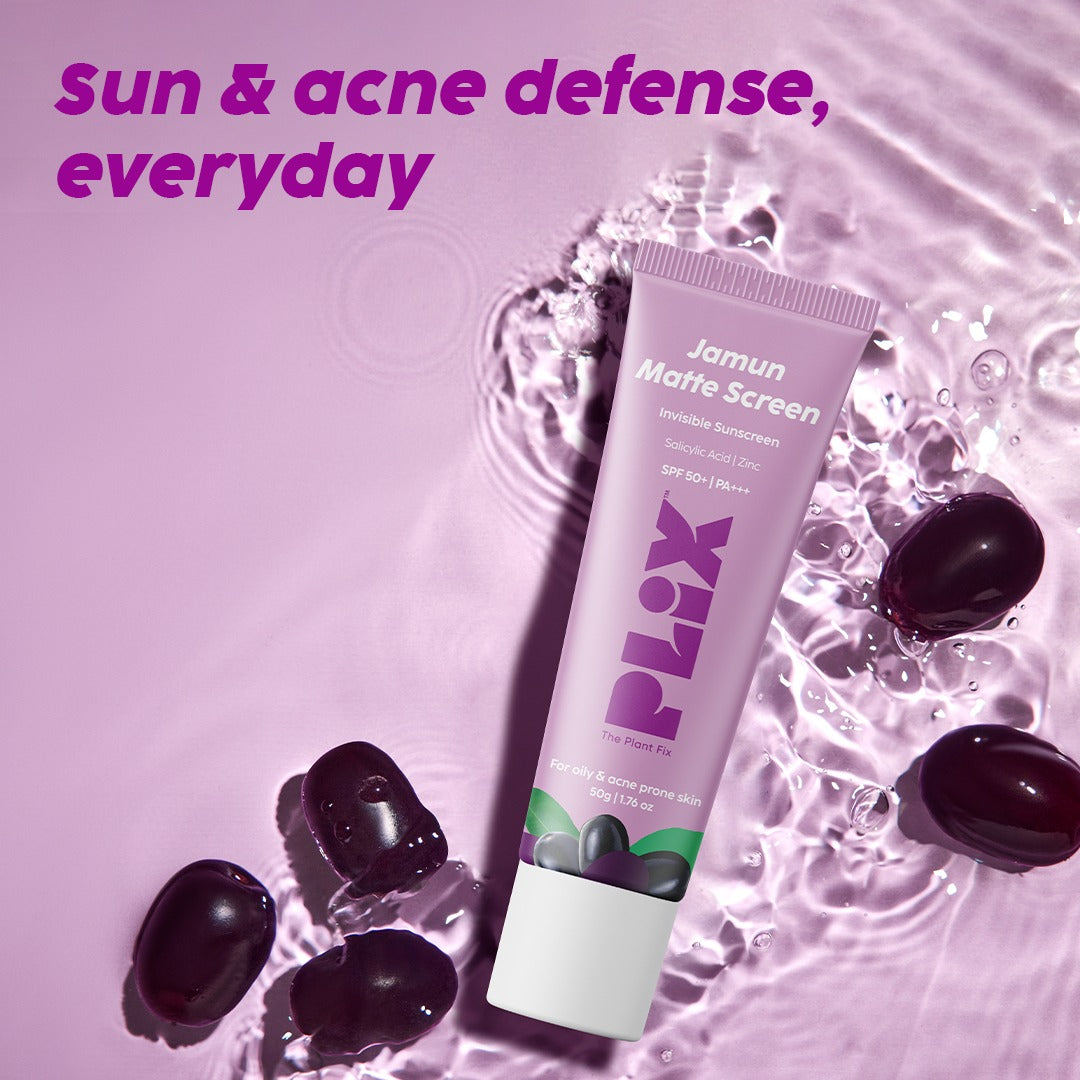 Plix Jamun Mattifying Sunscreen SPF 50+ PA+++