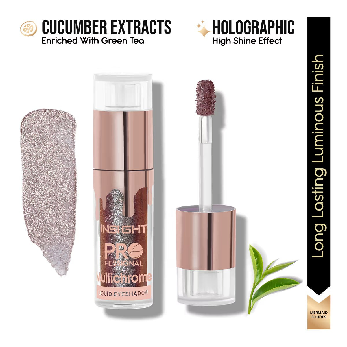 Insight Cosmetics Professional Multichrome Liquid Eyeshadow, (03 - Mermaid Echoes) - [5g]