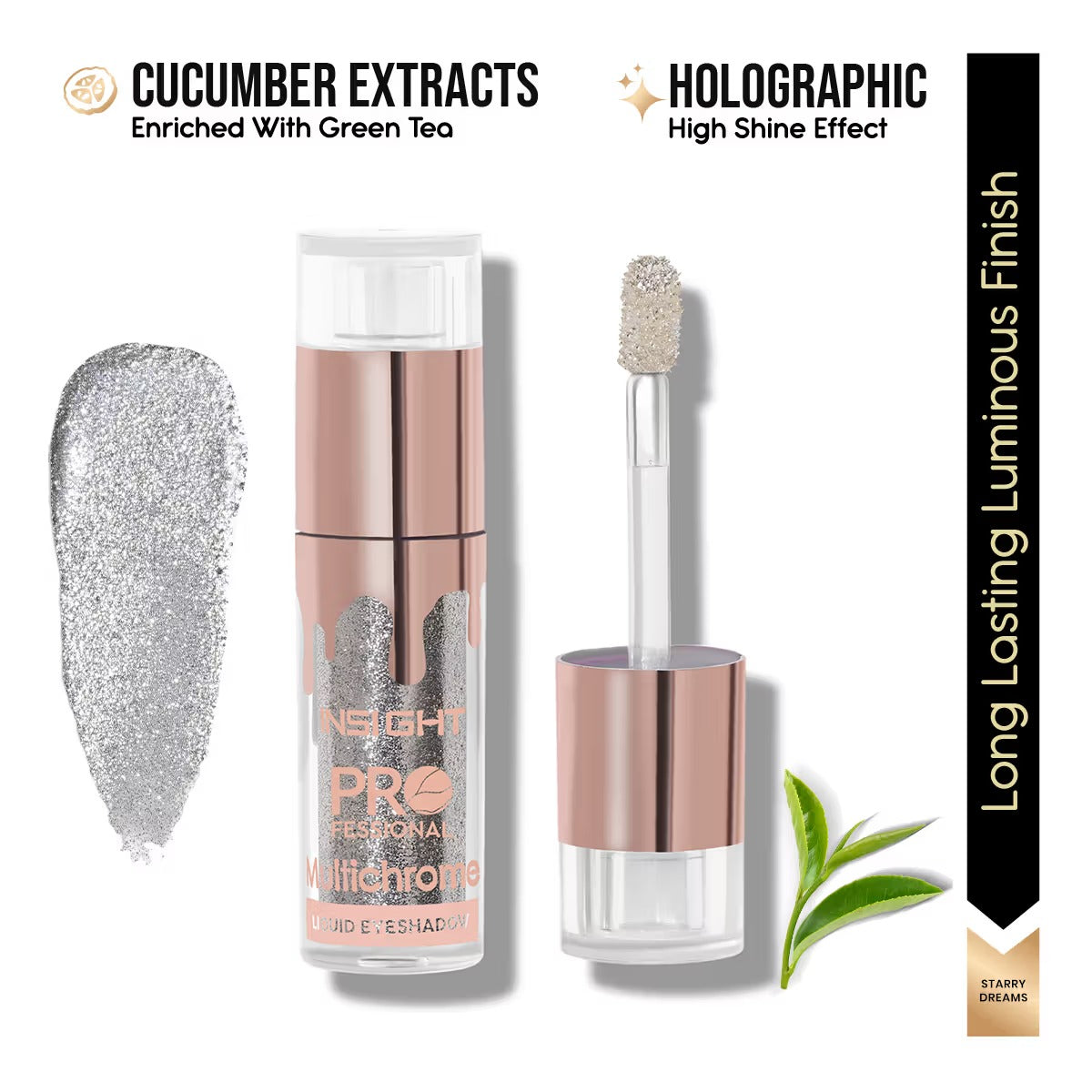Insight Cosmetics Professional Multichrome Liquid Eyeshadow, (06 - Starry Dreams) - [5g]