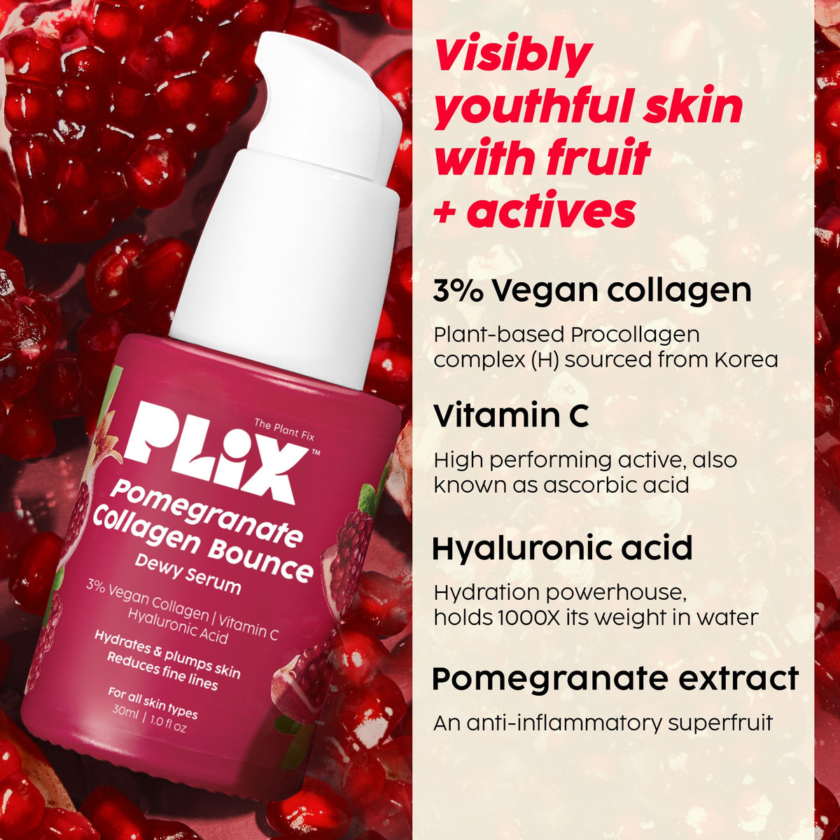 Plix Pomegranate Youth Renewal Complete Care Combo