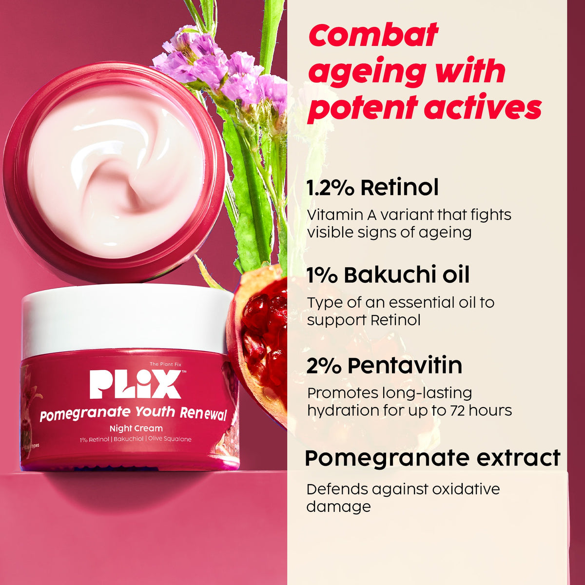 Plix Pomegranate Youth Renewal Complete Care Combo