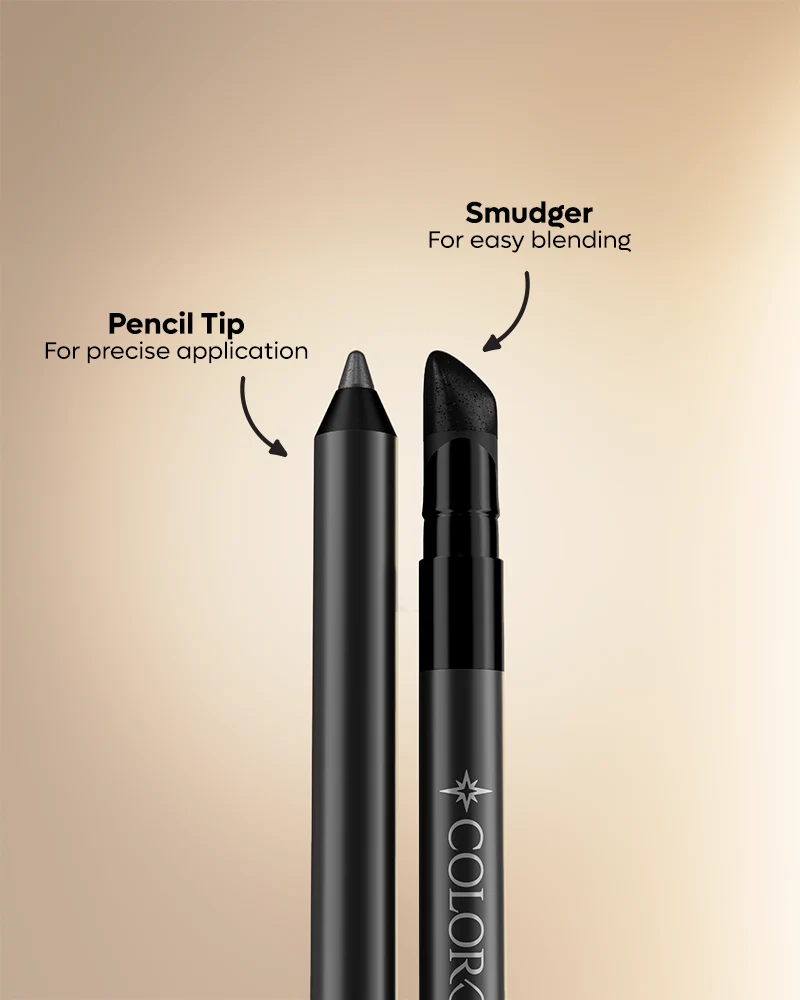 Colorbar Just Smoky Kajal in Just Black for Soft Smoky Eyes – 1.2g