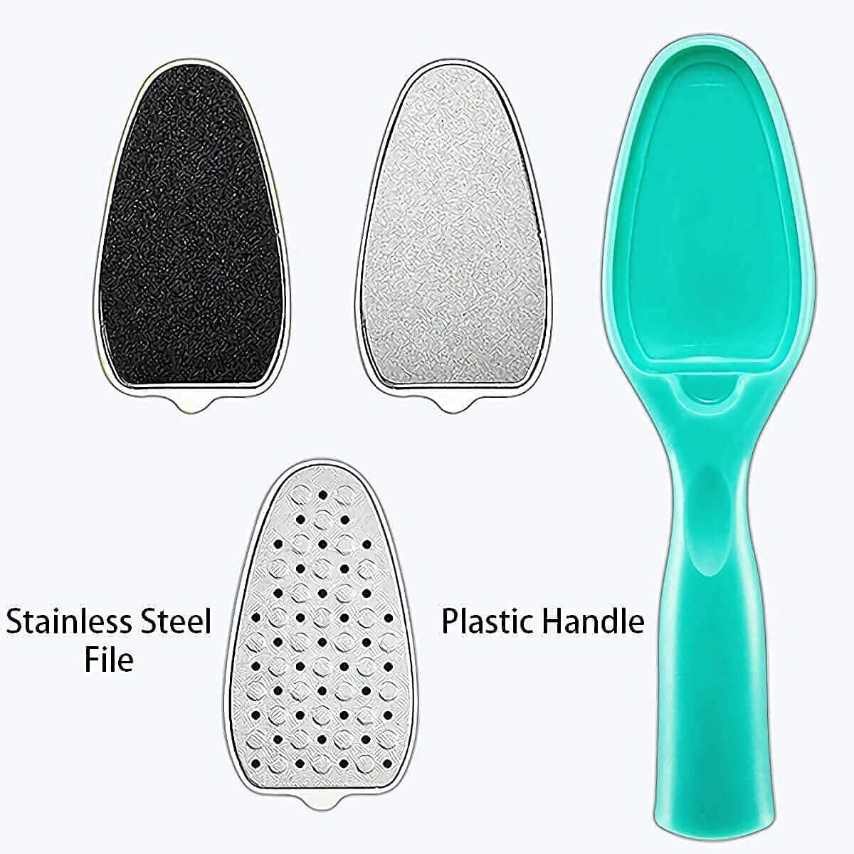 8 In 1 Pedicure Kit Foot Scrubber Callus Remover for Feet Foot File Pedicure Tools Foot Scrub Foot Spa Skin Scrubber Pedicure Set