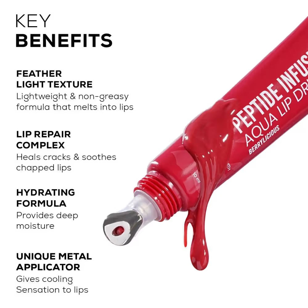 Insight Professional Peptide Infused Aqua Lip Drip - Berrylicious, 10ml
