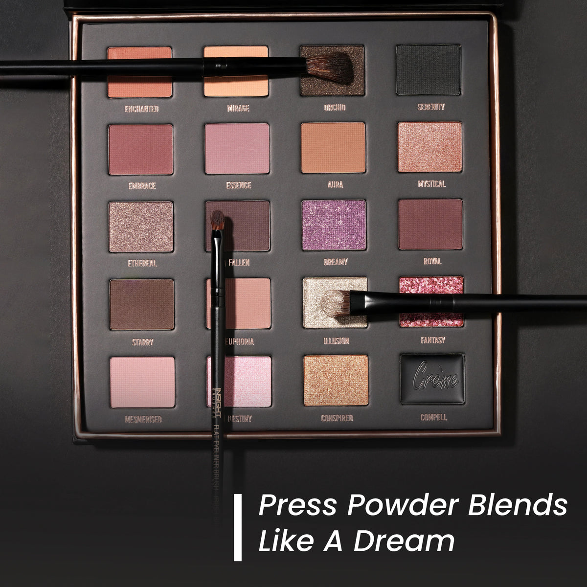 Insight Pro Let's Do It! Eyeshadow Palette for Everyday & Statement Eye Looks – 6g