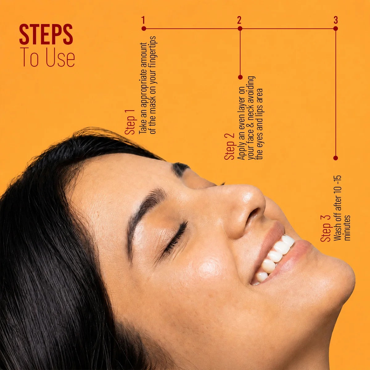 Oshea Ubtan Glowing & Tan Removing Face Mask - [100gm]