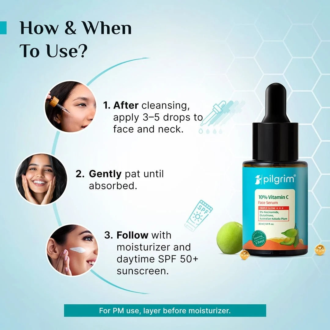 Pilgrim 10% Vitamin C Face Serum