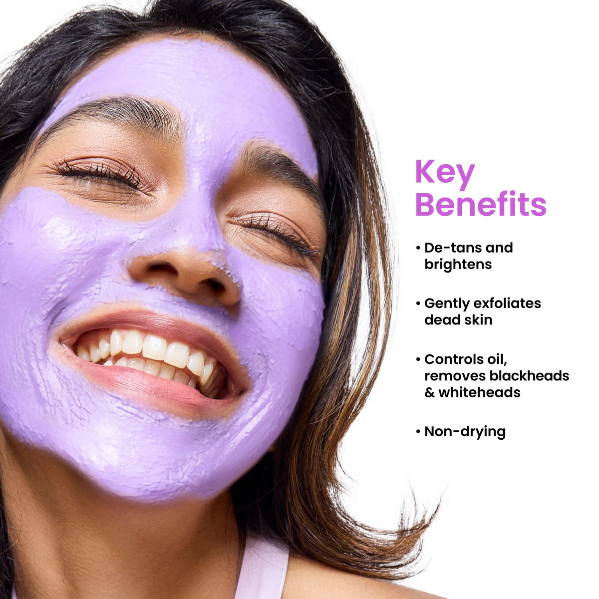 Foxtale De-Tan Face Mask for Brighter-Looking, Hydrated Skin