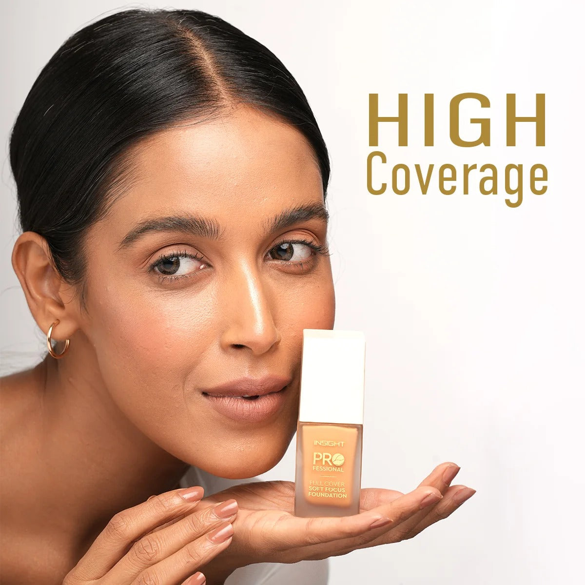 Insight Pro Full Cover Soft Focus Foundation, LN08 - [25gm]