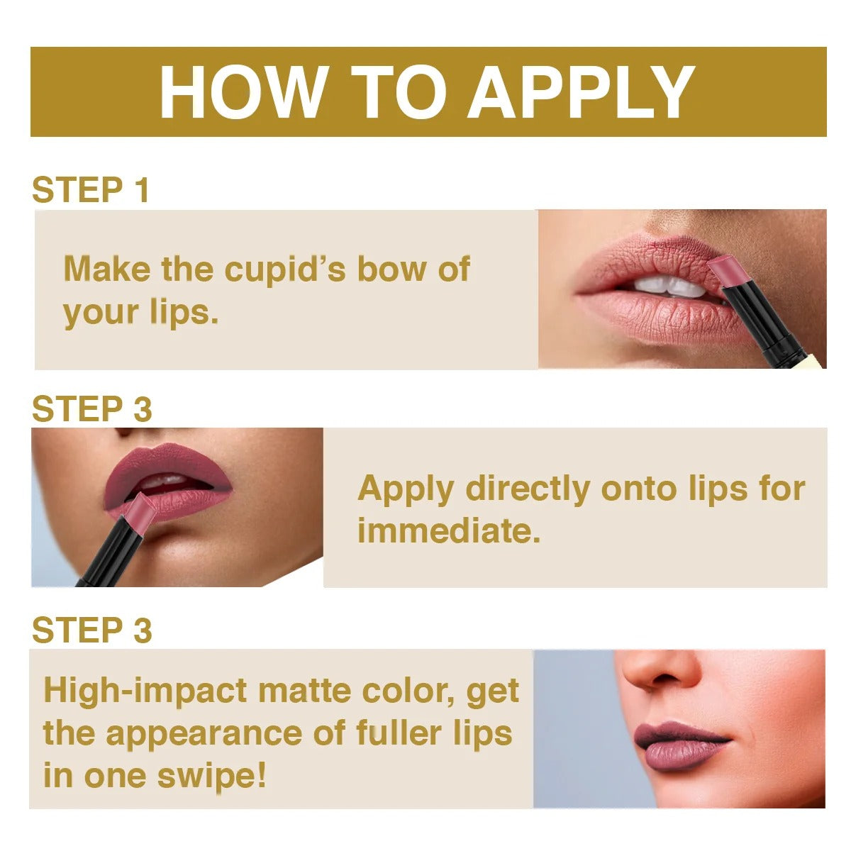 Insight Pro Air Matte Lipstick 03 Ursula – Matte Lip Colour, 3g