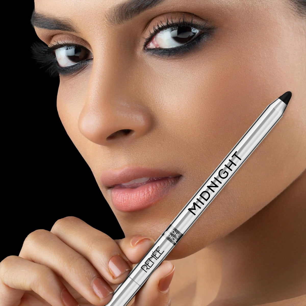 RENEE Midnight Kohl Kajal Pencil, Black - [1.5g]