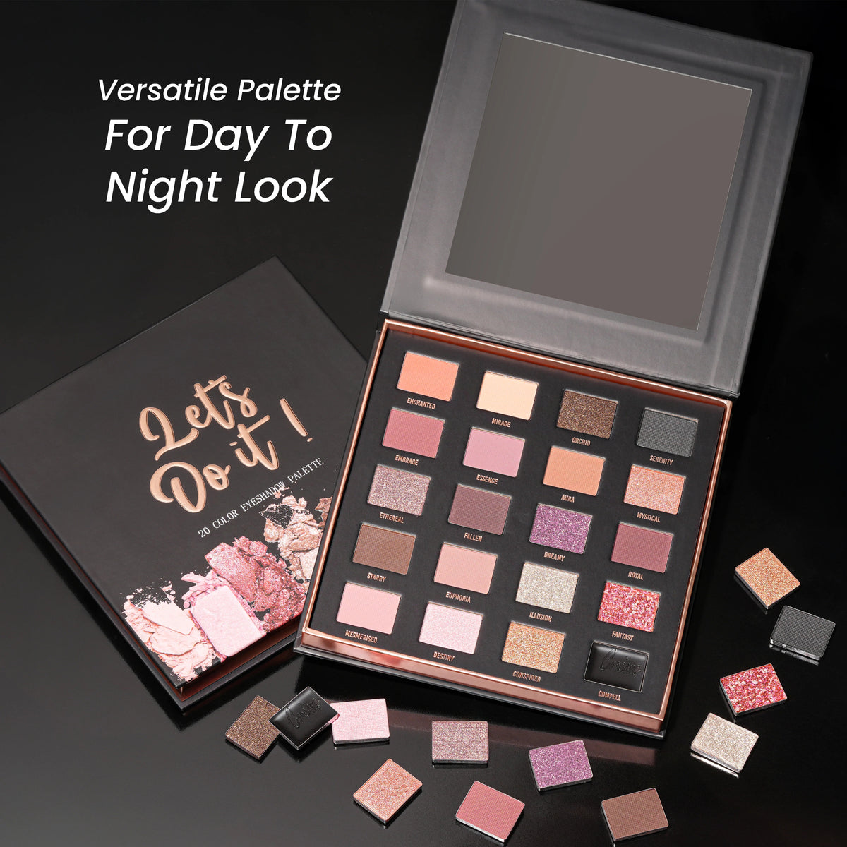Insight Pro Let's Do It! Eyeshadow Palette for Everyday & Statement Eye Looks – 6g