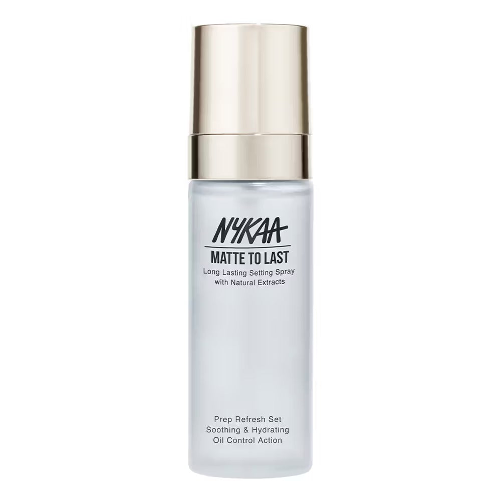 Nykaa Matte To Last Long-Lasting Makeup Setting Spray with Natural Extracts
