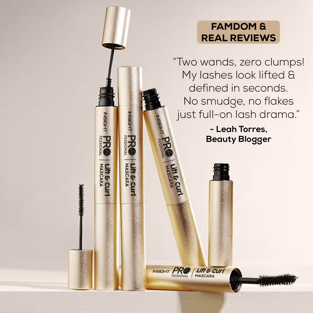 Insight Cosmetics Lift & Curl Mascara