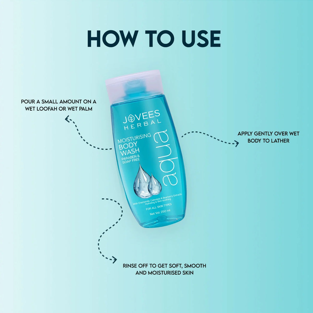 Jovees Lavender Body Wash for a Refreshing Daily Cleanse – 250ml