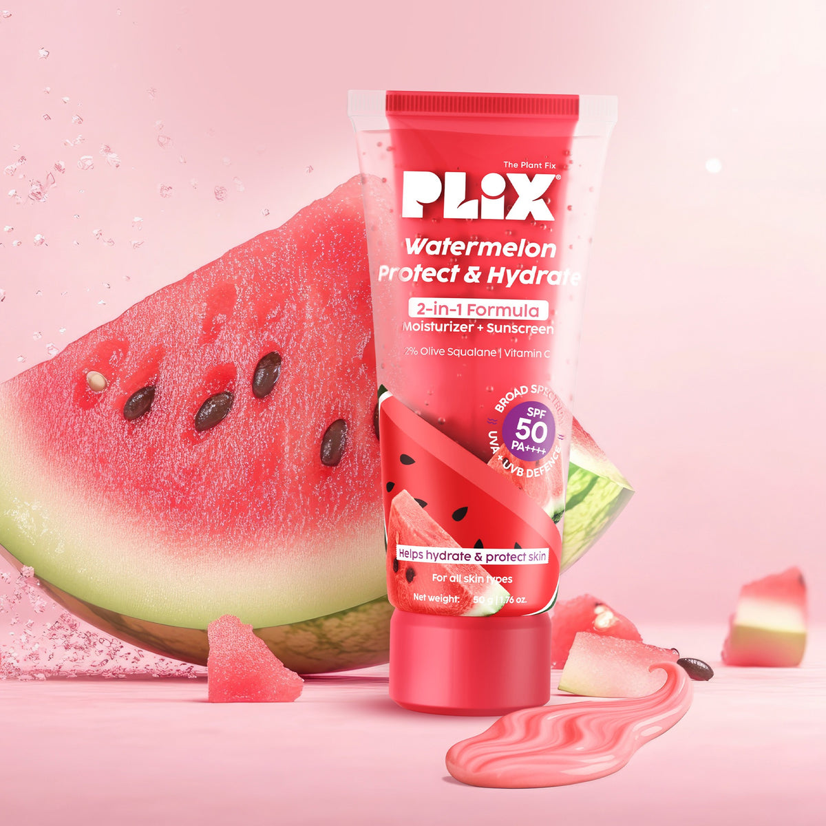 Plix Watermelon 2-in-1 Moisturizer + Sunscreen