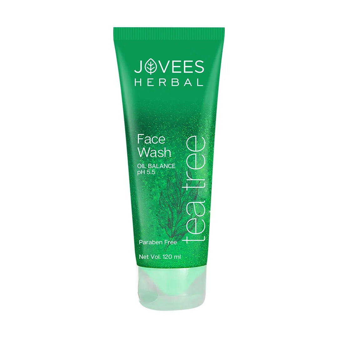Tea Tree Oil Control Face Wash for Oily & Acne-Prone Skin - [120ml]