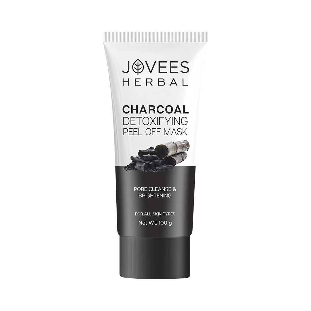 Jovees Activated Charcoal Detoxifying Peel Off Mask | Clarifies