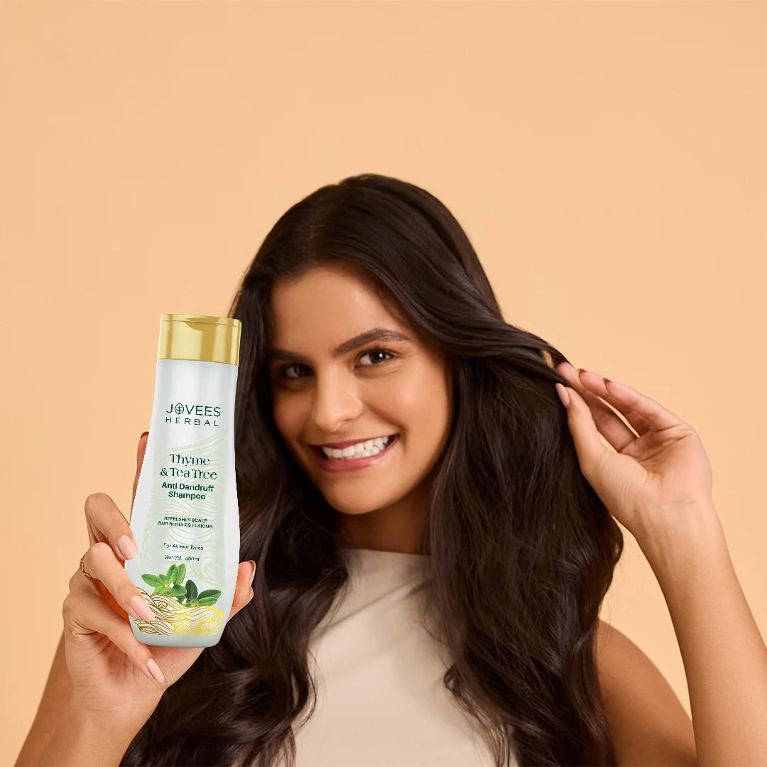 Jovees Thyme & Tea Tree Anti-Dandruff Shampoo, 300ml