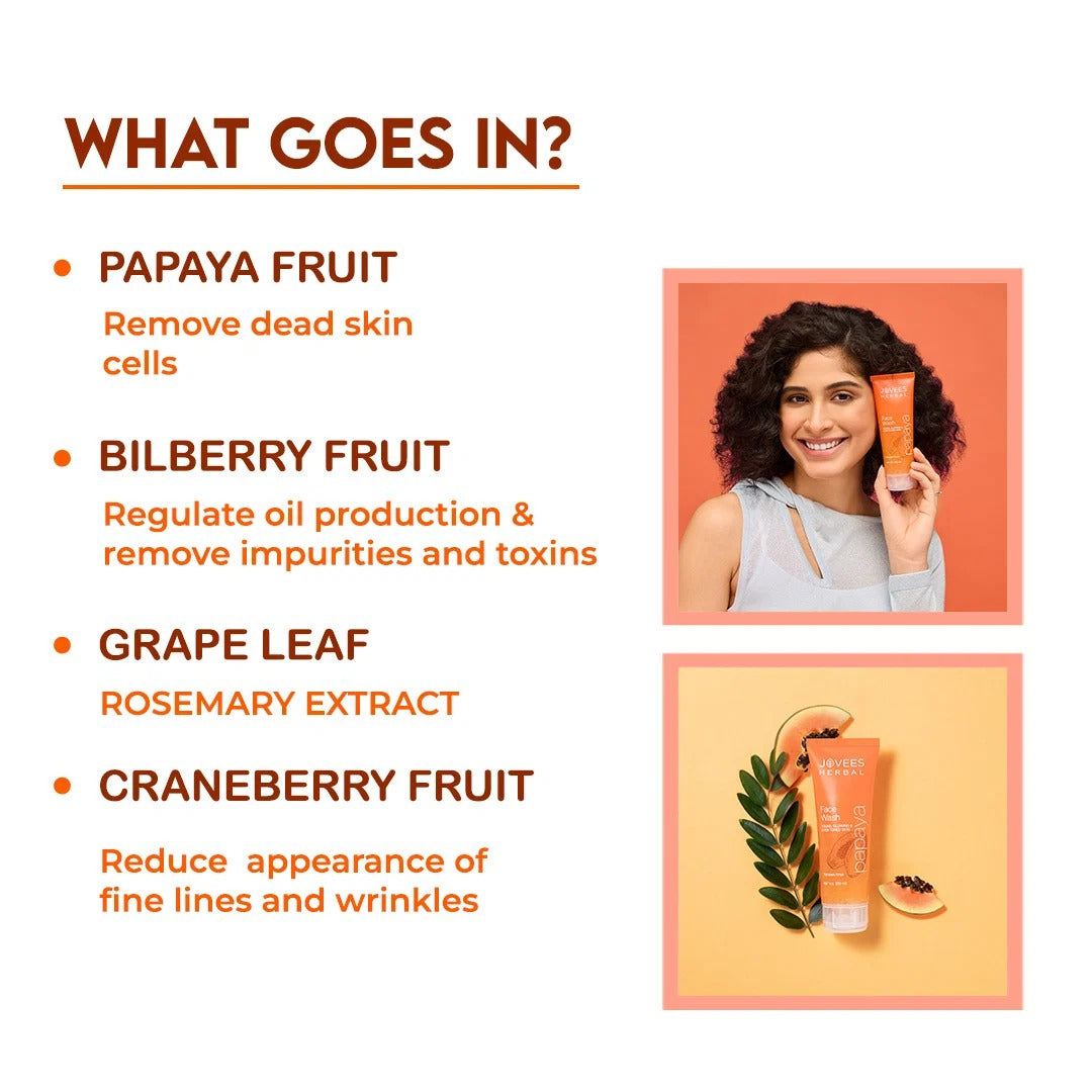 Papaya Face Wash - [120ml]