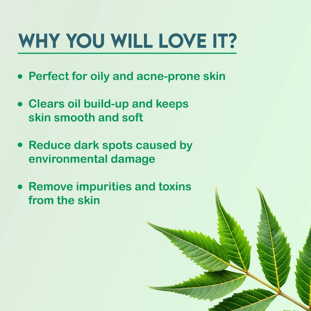 Neem Face Wash With Tea Tree Extracts - [120ml]