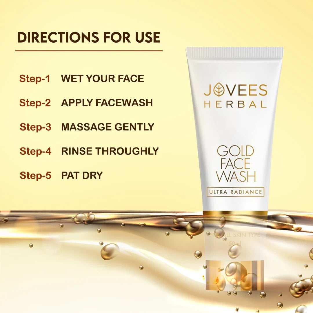 Ultra Radiance Gold Face Wash - [100ml]