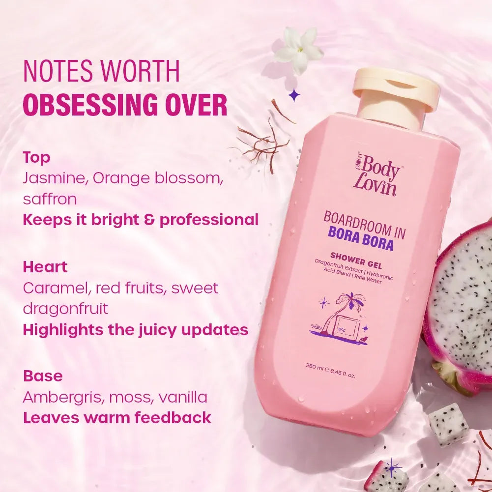 Plum BodyLovin’ Boardroom in Bora Bora Shower Gel – 250ml