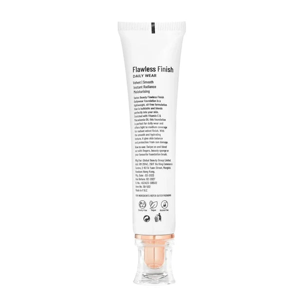 Swiss Beauty Daily Wear Lightweight Foundation – 04 Natural Nude, 40g