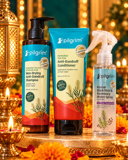 Pilgrim Anti-Dandruff & Hair Nourishment Combo