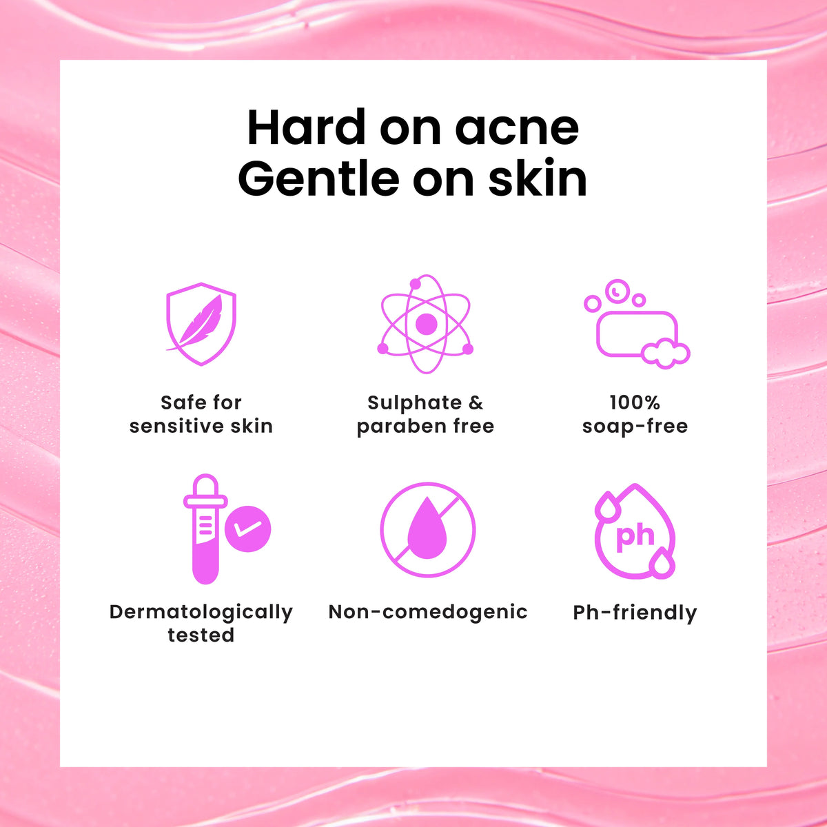 Foxtale Oil & Acne Control Face Wash – 100ml Daily Cleanser
