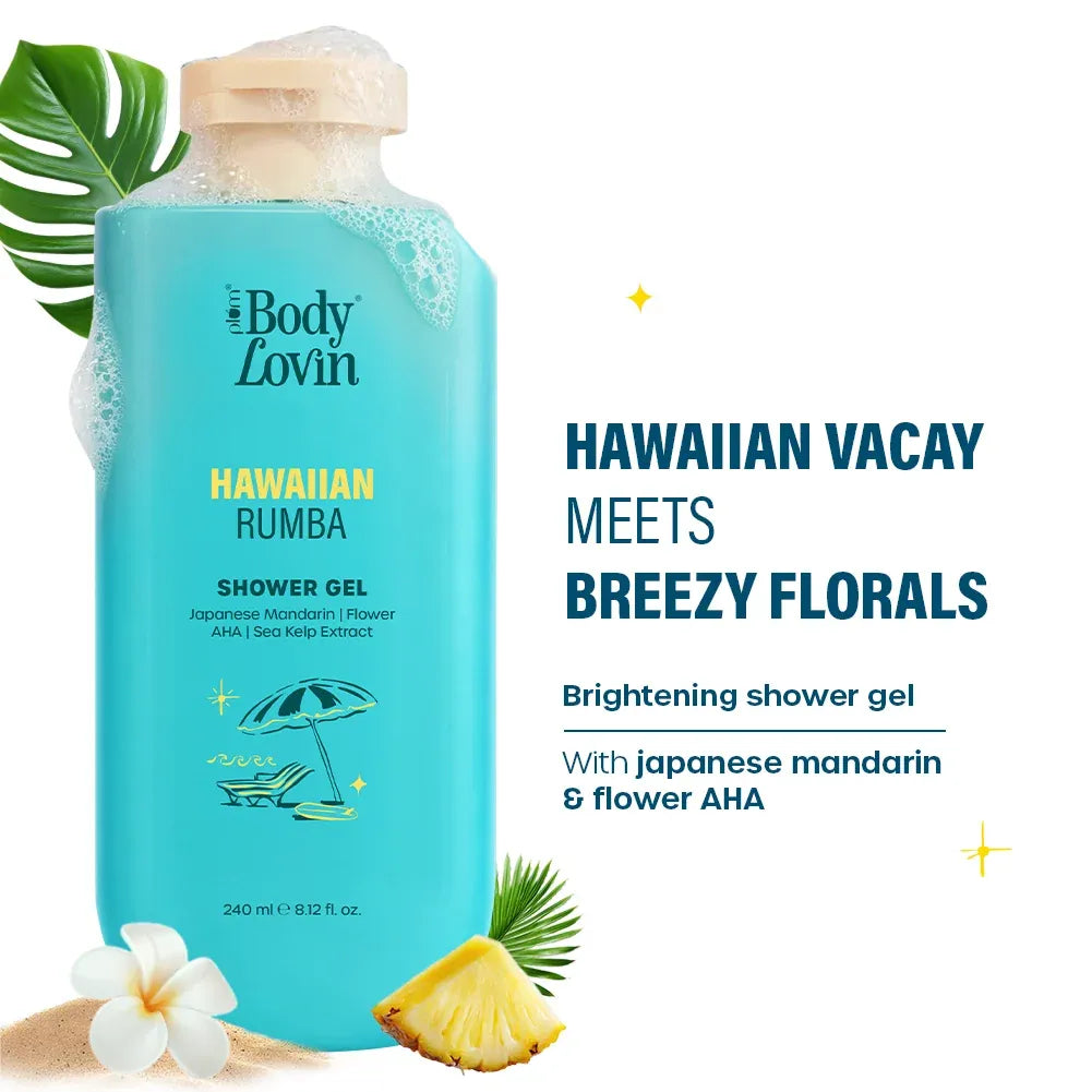 Plum BodyLovin Hawaiian Rumba Shower Gel – 240ml