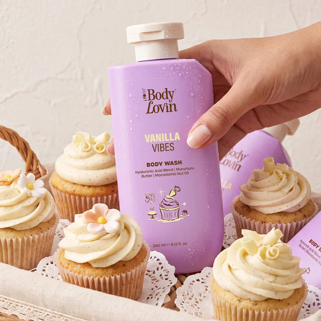 Plum BodyLovin' Vanilla Vibes Body Wash, 240ml