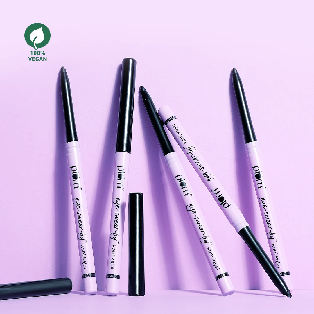 Plum Eye-Swear-By Kohl Kajal – Deep Black
