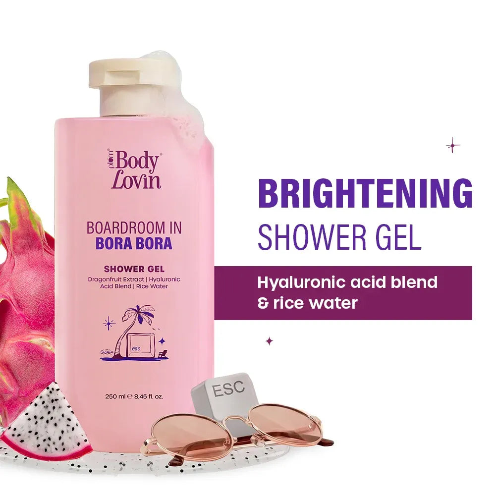 Plum BodyLovin’ Boardroom in Bora Bora Shower Gel – 250ml