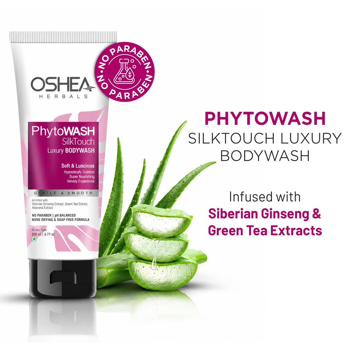 Oshea Phytowash Silk Touch Luxury Bodywash - [200ml]