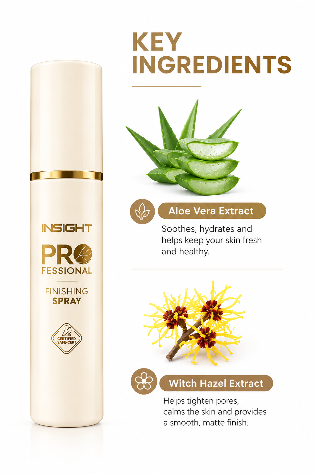 Insight Pro Makeup Finishing Spray to Complete Your Look – 100ml