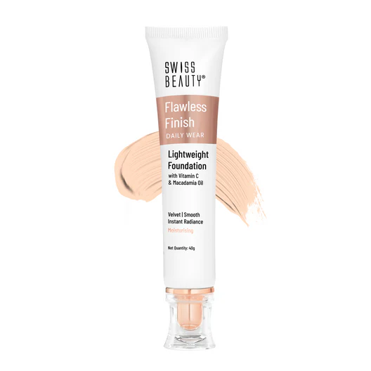 Swiss Beauty Daily Wear Lightweight Foundation – 02 Rose Blush, 40g