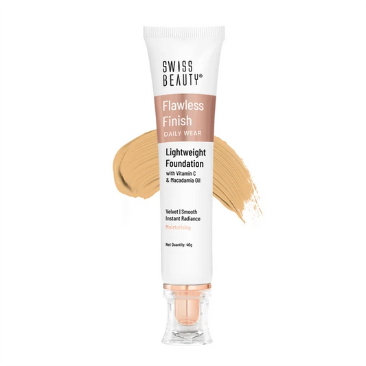 Swiss Beauty Daily Wear Lightweight Foundation – 04 Natural Nude, 40g