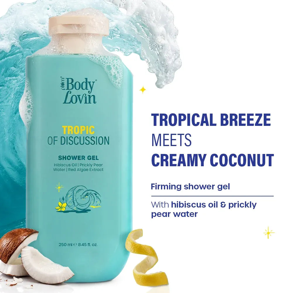 Plum BodyLovin' Tropic of Discussion Shower Gel, 250ml