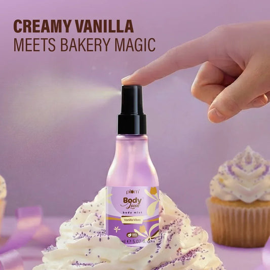 Plum BodyLovin' Vanilla Vibes Body Mist, 100ml