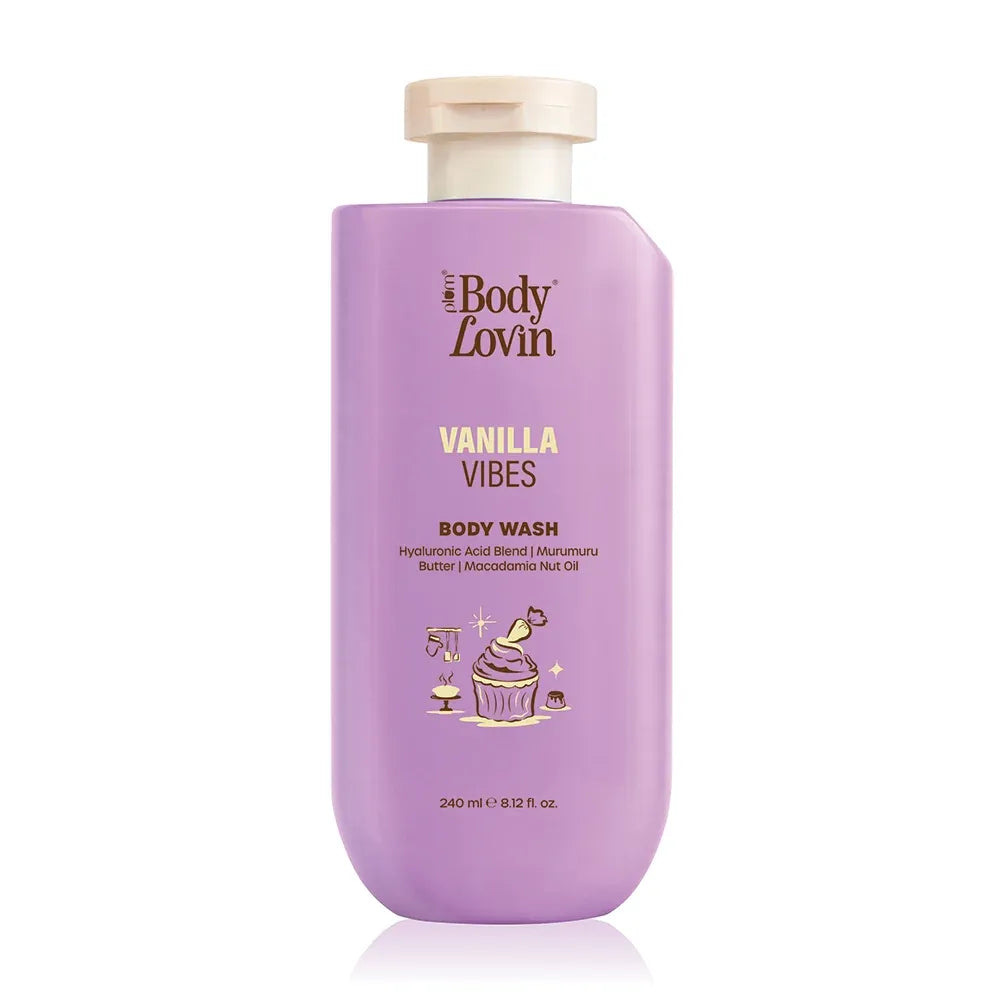 Plum BodyLovin' Vanilla Vibes Body Wash, 240ml