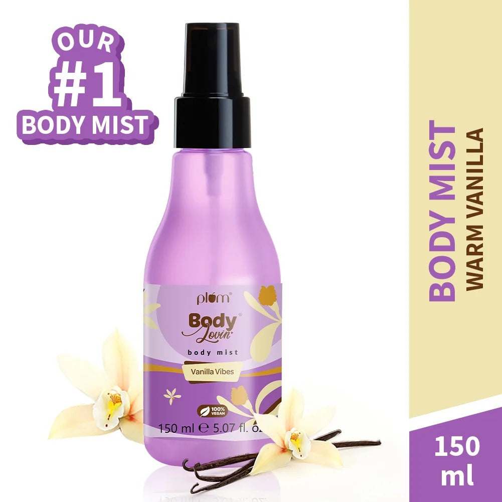 Plum Vanilla Vibes Body Mist - [150ml]